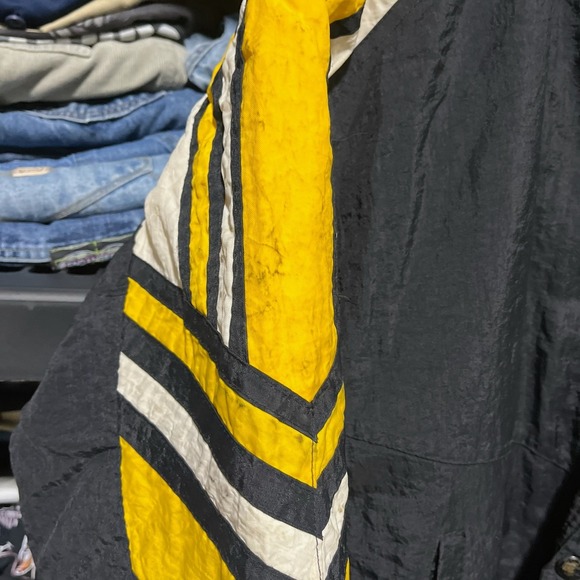 Vintage 90s Pittsburgh Steelers Starter Puffer Jacker Mens XL Pro Line NFL - Picture 4 of 15